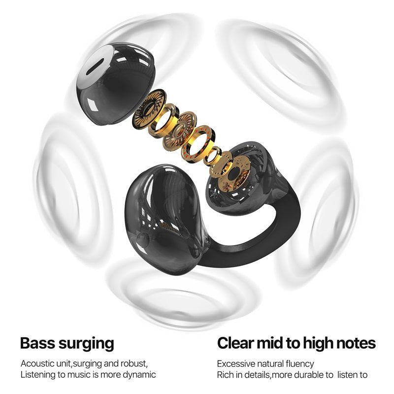 MyBat Pro Clip Open - Ear Earbuds - GreyMybat Pro