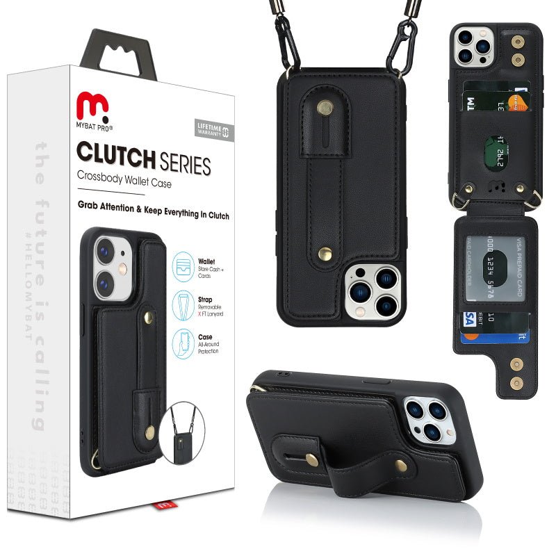 MyBat Pro Clutch Series Case for Apple iPhone 12 (6.1) / 12 Pro (6.1) - BlackMyBat Pro