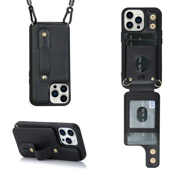 iPhone 15 Pro Max Crossbody Wallet Case - Clutch – MyBat Pro