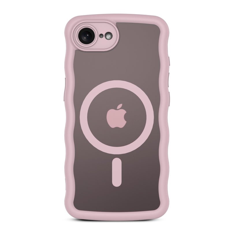 MyBat Pro Contour Series MagSafe Wavy Matte Case for Apple iPhone 17e / 16e - BlackMybat Pro