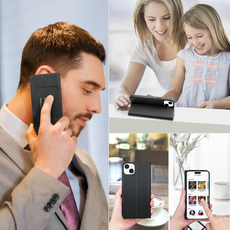 MyBat Pro Executive Series Wallet Case for Apple iPhone 15 Plus (6.7)iPhone 15 Plus