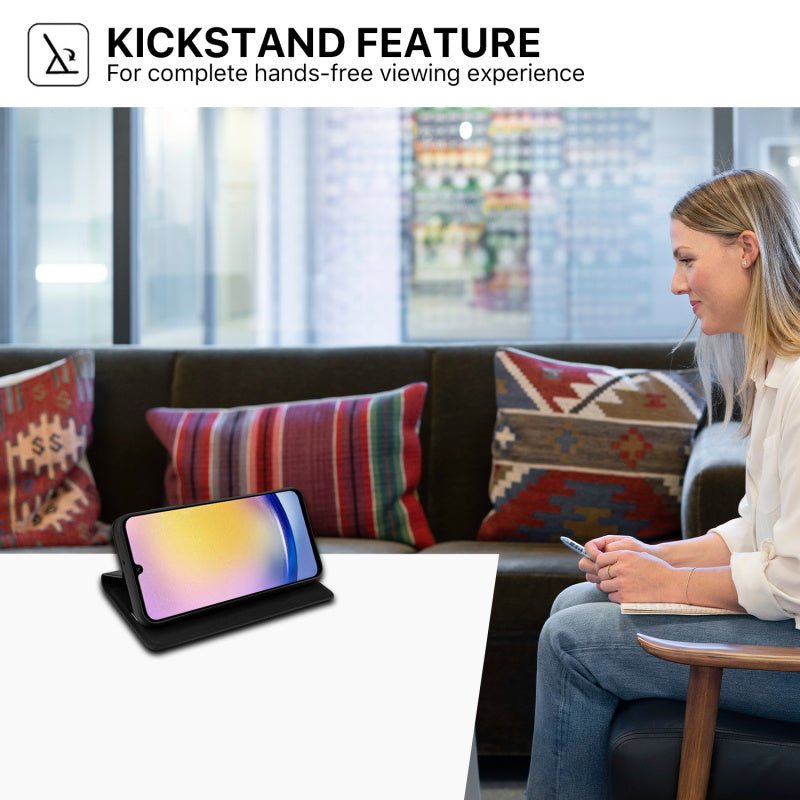 MyBat Pro Executive Series Wallet Case for Samsung Galaxy A25 5GMyBat Pro