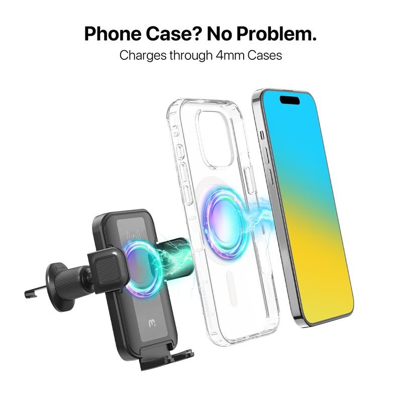 MyBat Pro FastLane 3 - in - 1 Wireless Charging Mount - BlackMyBat Pro