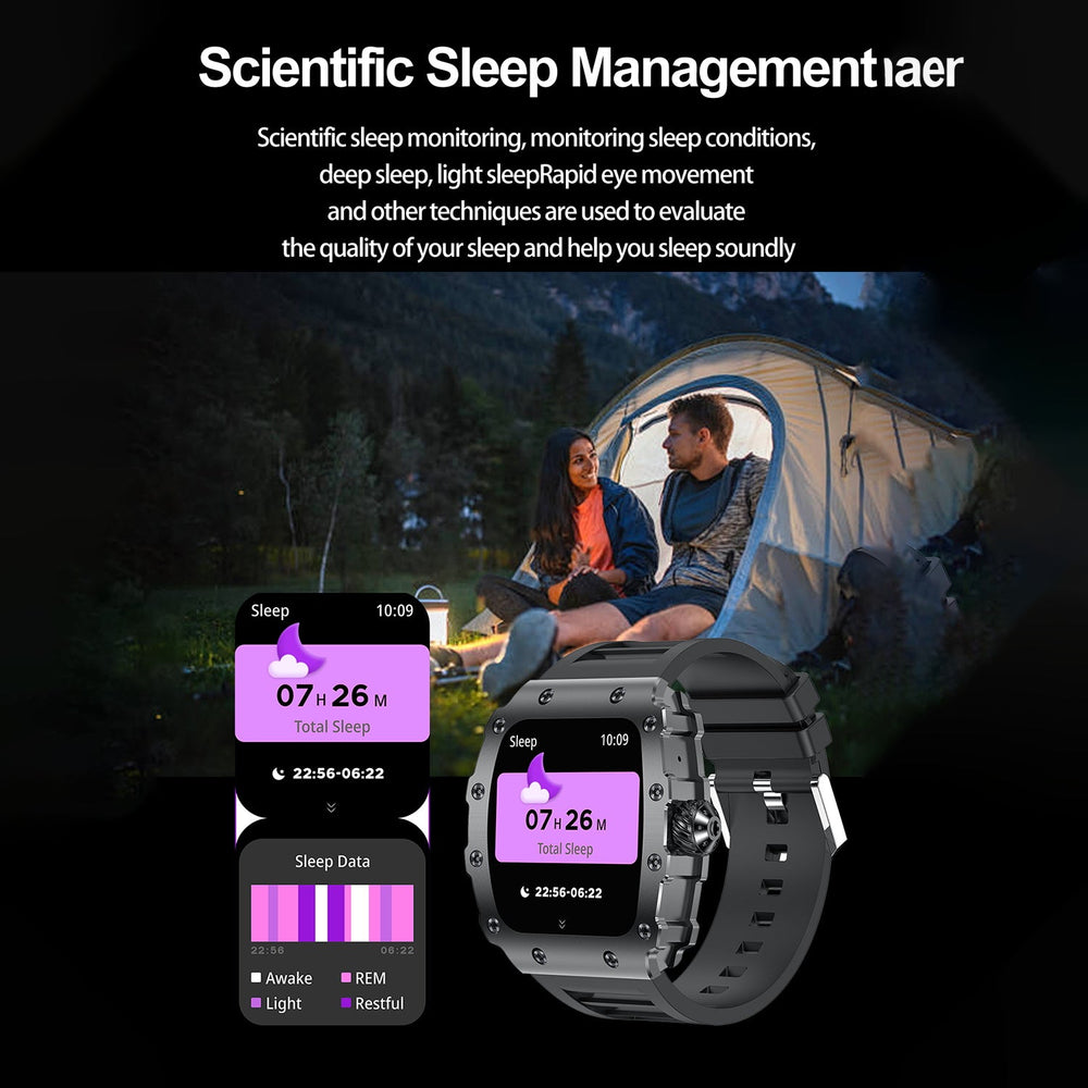 MyBat Pro Fitness Smartwatch - BlackMyBat Pro