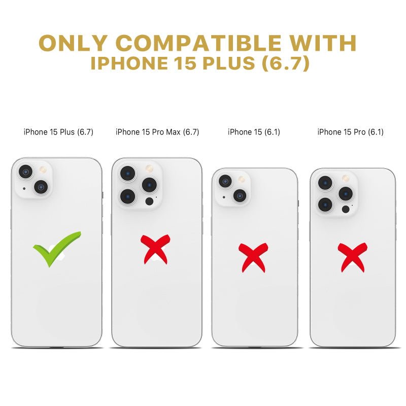 MyBat Pro Full Coverage Tempered Glass Screen Protector for Apple iPhone 15 PlusiPhone 15 Plus