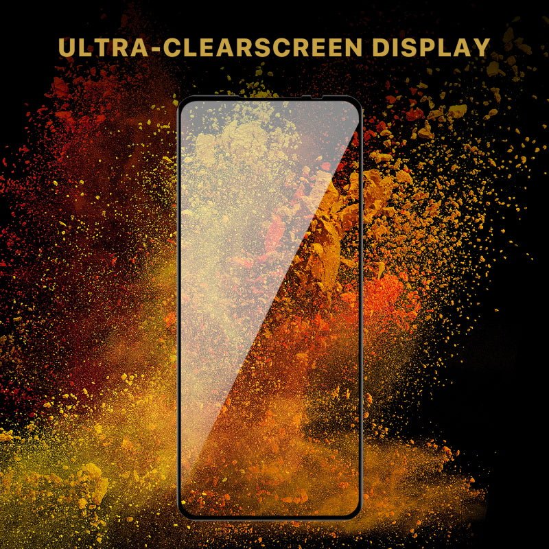 MyBat Pro Full Coverage Tempered Glass Screen Protector for Boost Celero 5G (2024) - BlackCelero 5G