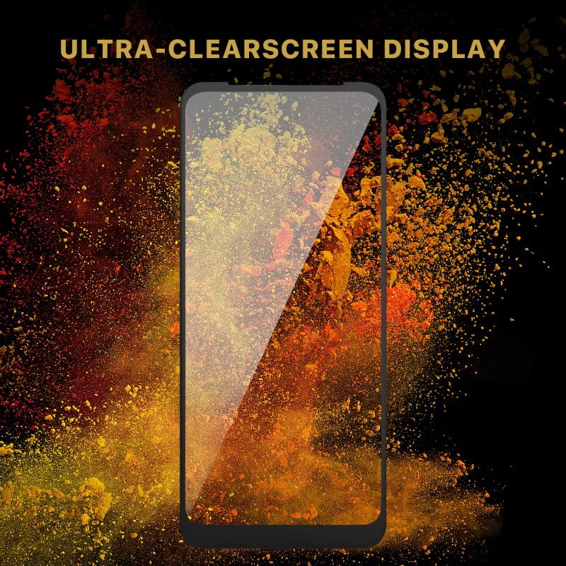 MyBat Pro Full Coverage Tempered Glass Screen Protector for Motorola Moto G Play (2023) - BlackMyBat Pro