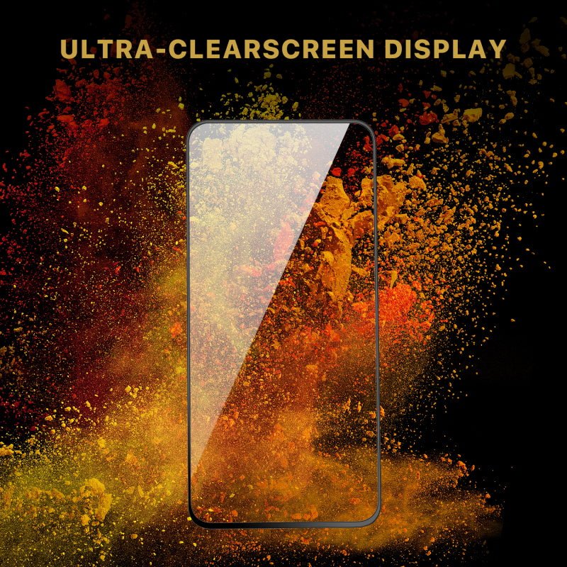 MyBat Pro Full Coverage Tempered Glass Screen Protector for Samsung Galaxy A35 5G - Black