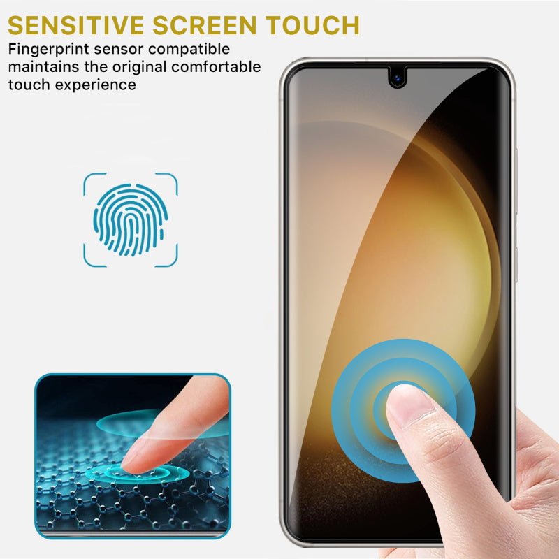 MyBat Pro Full Coverage Tempered Glass Screen Protector for Samsung Galaxy S23 PlusMyBat Pro