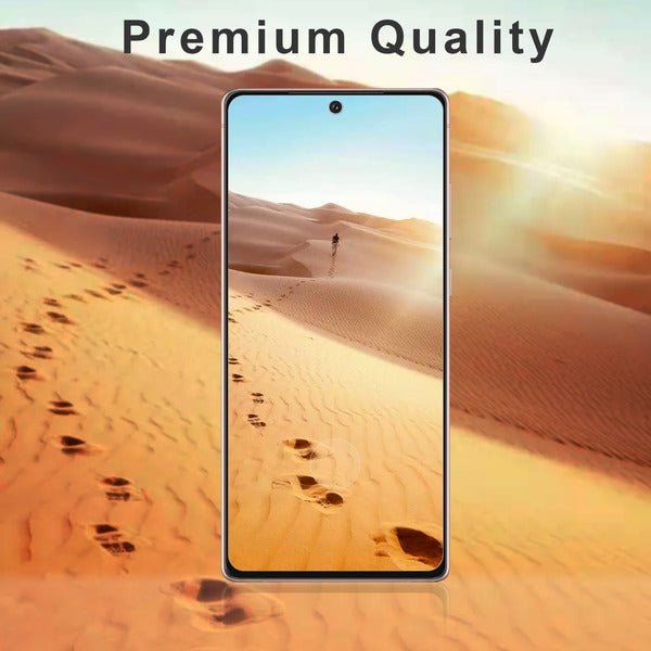 MyBat Pro Full Coverage Tempered Glass Screen Protector w/ Fingerprint Unlock for Samsung Galaxy Note 20 - Clear