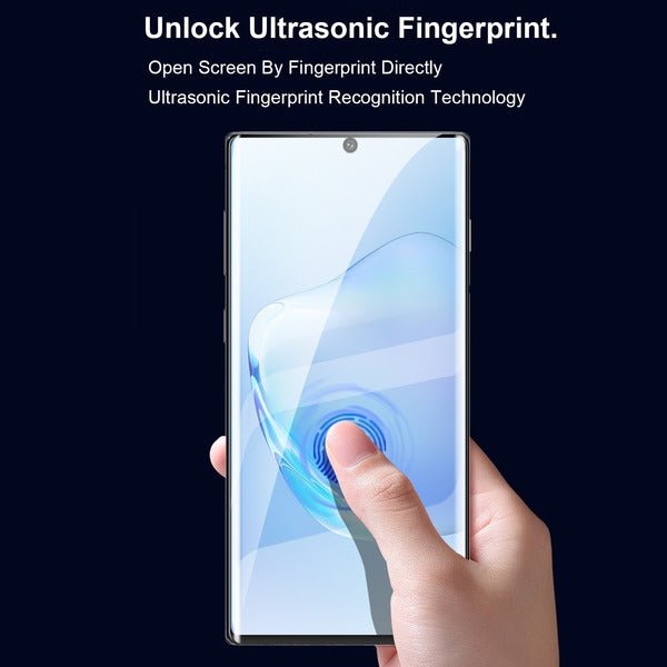 MyBat Pro Full Curve Coverage Tempered Glass Screen Protector for Samsung Galaxy Note 10 (6.3)Galaxy Note 10