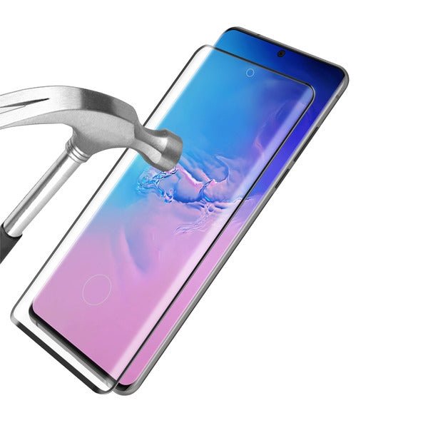 MyBat Pro Full Curve Coverage Tempered Glass Screen Protector for Samsung S20 Ultra (6.9) - Clear