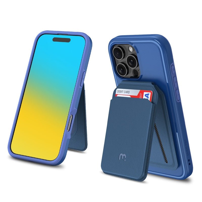 MyBat Pro Fuse Series Case Bundle + MagStash Wallet Folio for Apple iPhone 16 Pro MaxiPhone 16 Pro Max