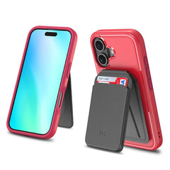 MyBat Pro Fuse Series Case Bundle + MagStash Wallet Folio for Apple iPhone 16iPhone 16
