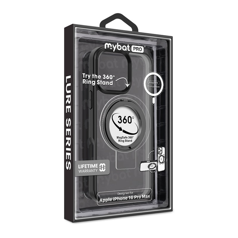 MyBat Pro Lure Series 360° Ring Stand MagSafe Case for Apple iPhone 16 Pro MaxiPhone 16 Pro Max