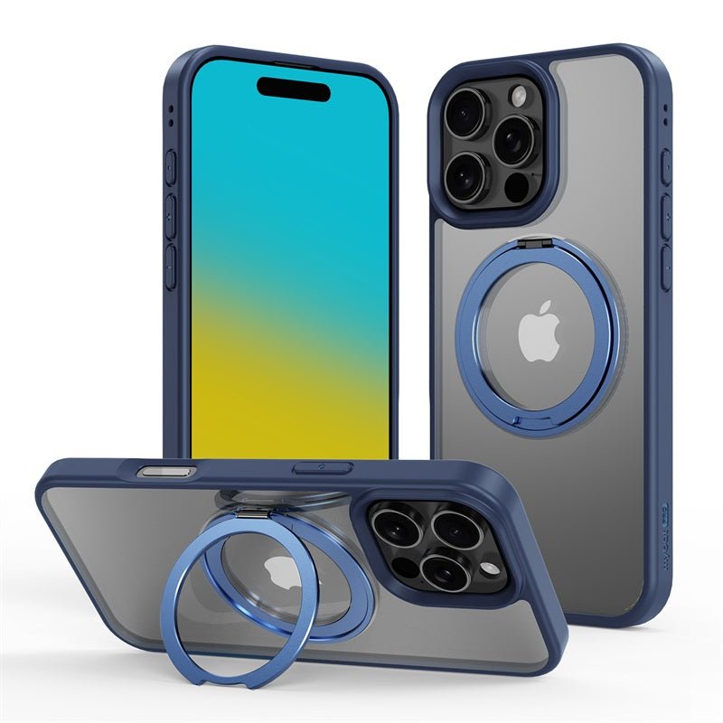 iPhone 16 Pro Max MagSafe対応 リング iPhone 16 Pro Max Rotating MagSafe Ring Holder Case - Lure – MyBat Pro