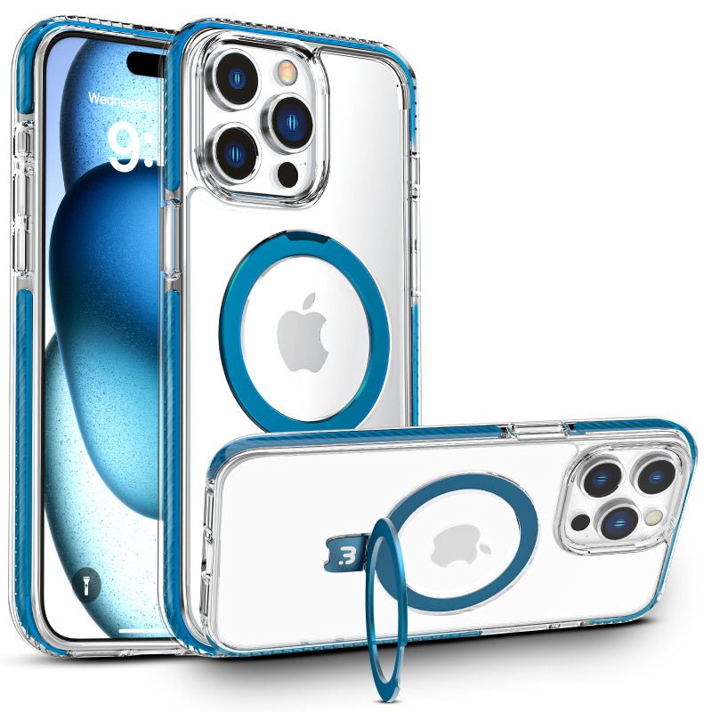 MyBat Pro Lure Series Case w/ MagSafe Kickstand Ring for Apple iPhone 15 Pro (6.1)iPhone 15 Pro