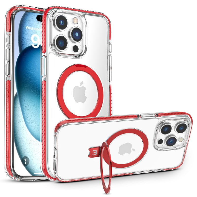 MyBat Pro Lure Series Case w/ MagSafe Kickstand Ring for Apple iPhone 15 Pro (6.1)iPhone 15 Pro