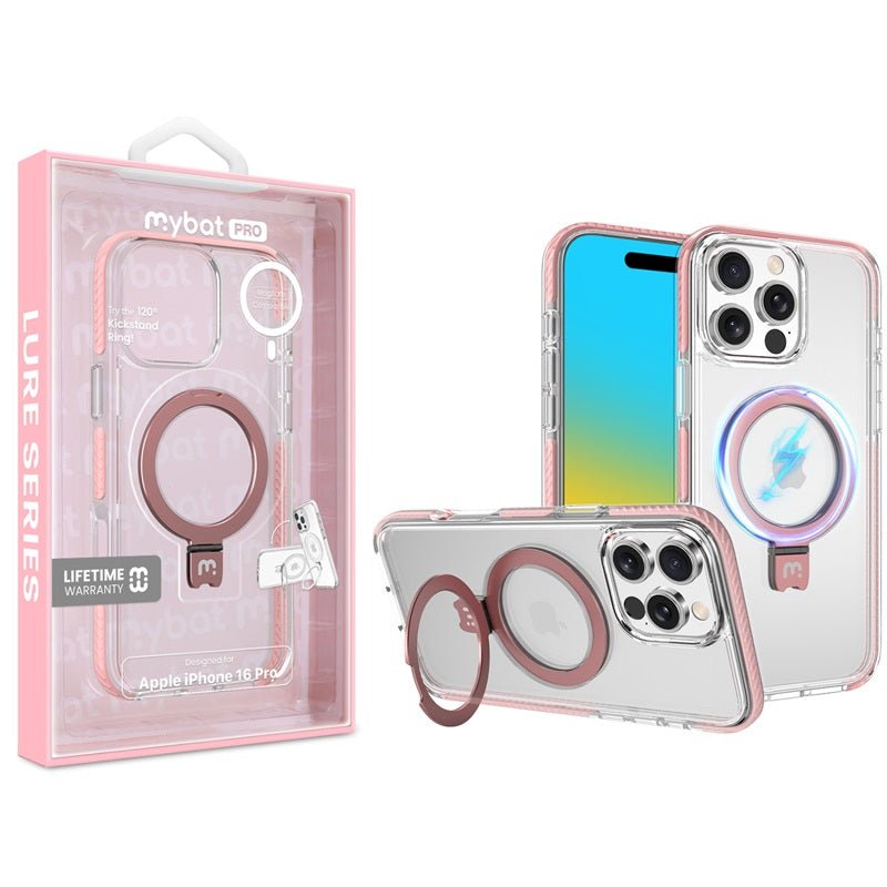 MyBat Pro Lure Series Case w/ MagSafe Kickstand Ring for Apple iPhone 16 ProiPhone 16 Pro