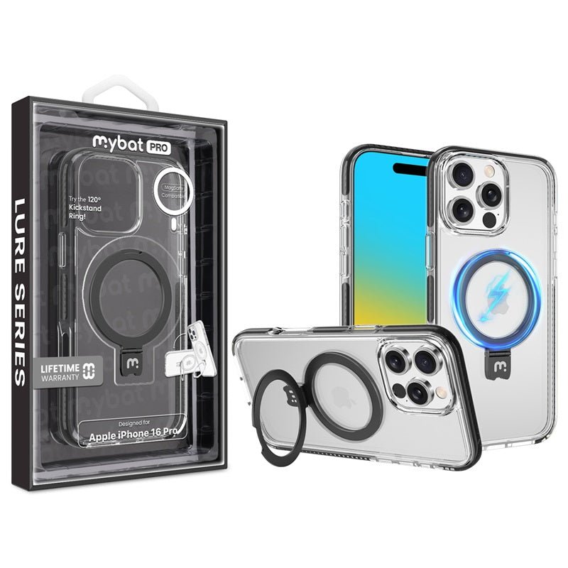 MyBat Pro Lure Series Case w/ MagSafe Kickstand Ring for Apple iPhone 16 ProiPhone 16 Pro