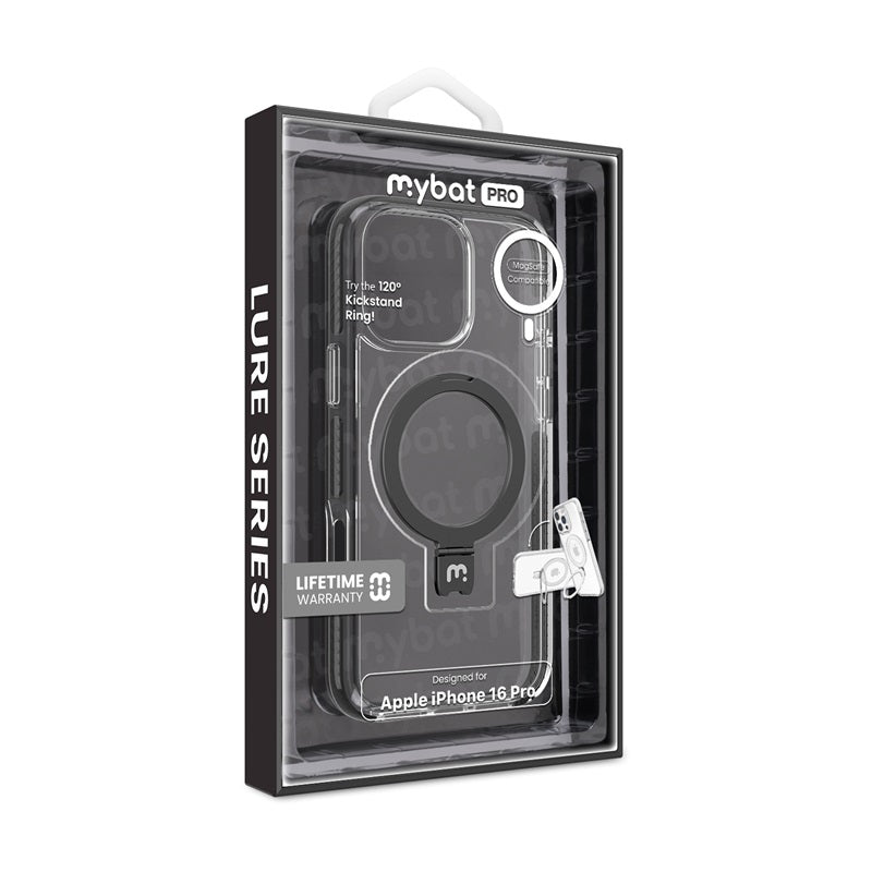 MyBat Pro Lure Series Case w/ MagSafe Kickstand Ring for Apple iPhone 16 ProiPhone 16 Pro