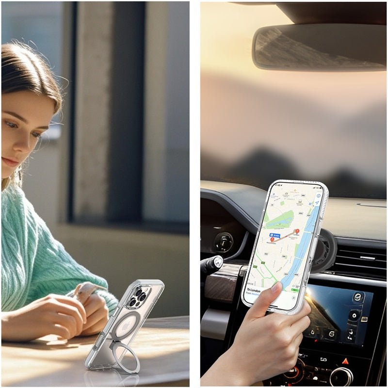 MyBat Pro Lure Series Case w/ MagSafe Kickstand Ring for Apple iPhone 16 ProiPhone 16 Pro