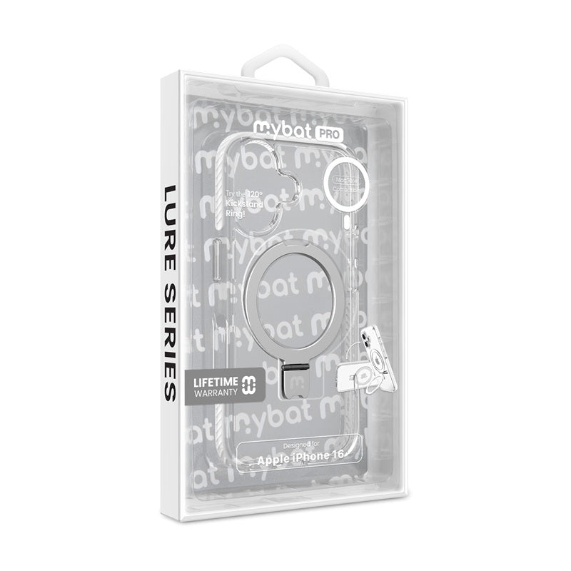 MyBat Pro Lure Series Case w/ MagSafe Kickstand Ring for Apple iPhone 16iPhone 16