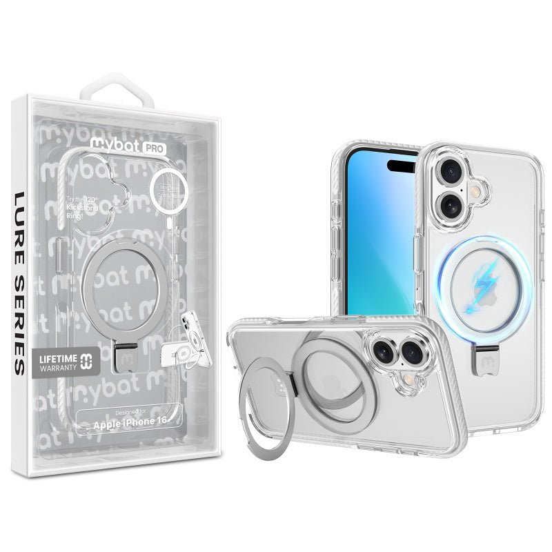 MyBat Pro Lure Series Case w/ MagSafe Kickstand Ring for Apple iPhone 16iPhone 16