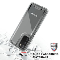 MyBat Pro Lux Series Case for Samsung Galaxy A03s - Clear