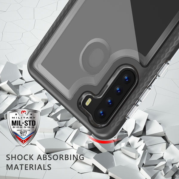 MyBat Pro Lux Series Case for Samsung Galaxy A21 - Black