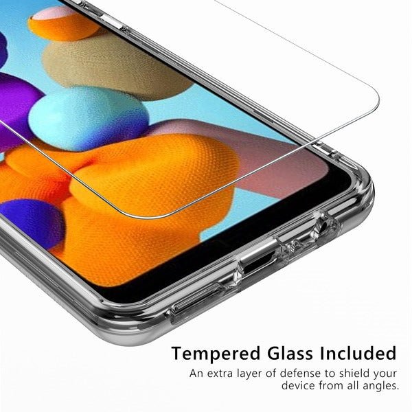 MyBat Pro Lux Series Case for Samsung Galaxy A21 - Black