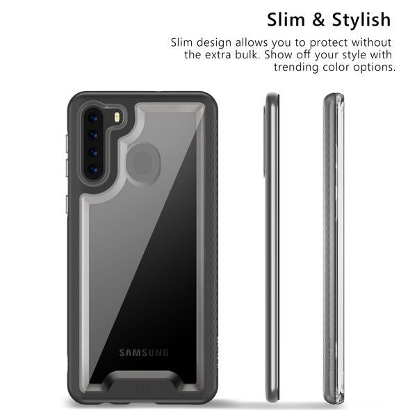 MyBat Pro Lux Series Case for Samsung Galaxy A21 - Black