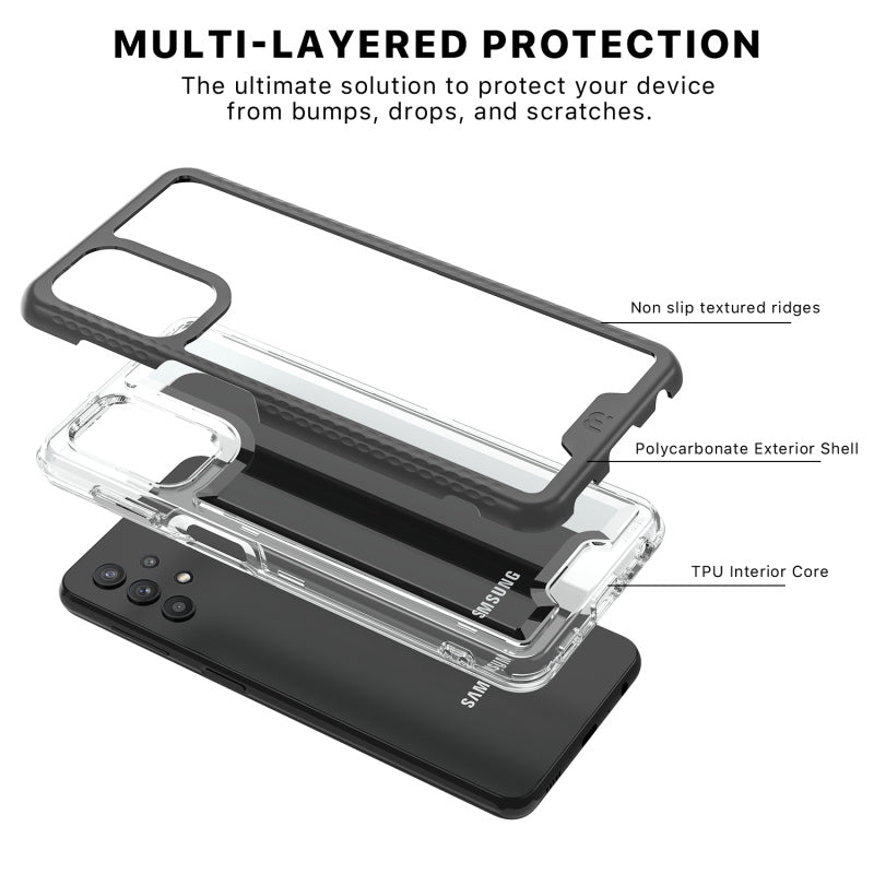 MyBat Pro Lux Series Case for Samsung Galaxy A32 5G - Black
