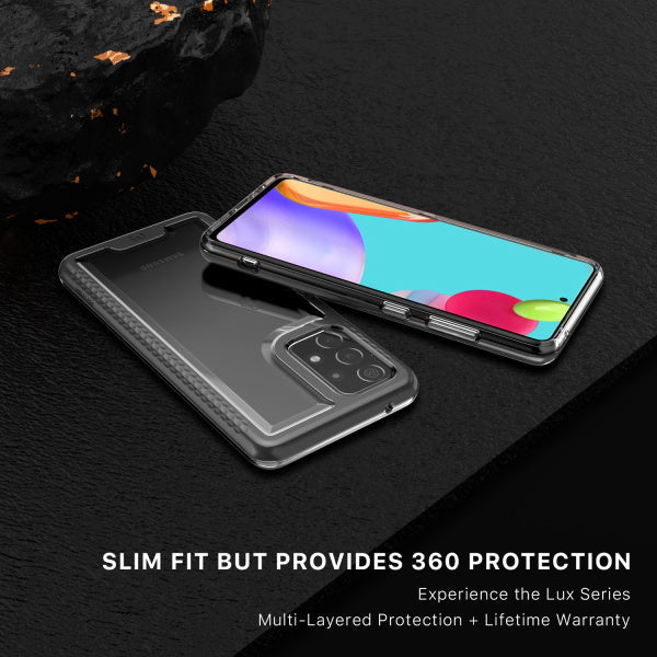 MyBat Pro Lux Series Case for Samsung Galaxy A52 5G - Black