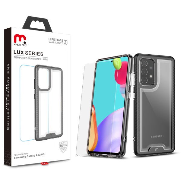 MyBat Pro Lux Series Case for Samsung Galaxy A52 5G - Black