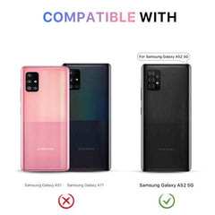 MyBat Pro Lux Series Case for Samsung Galaxy A52 5G - Black