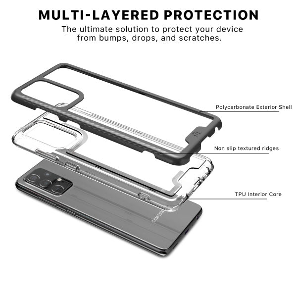 MyBat Pro Lux Series Case for Samsung Galaxy A52 5G - Black