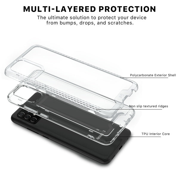 MyBat Pro Lux Series Case for Samsung Galaxy A52 5G - Clear