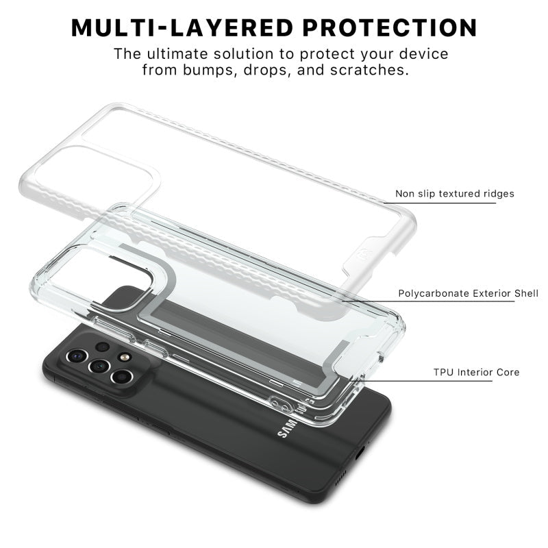 MyBat Pro Lux Series Case for Samsung Galaxy A53 5G - Clear