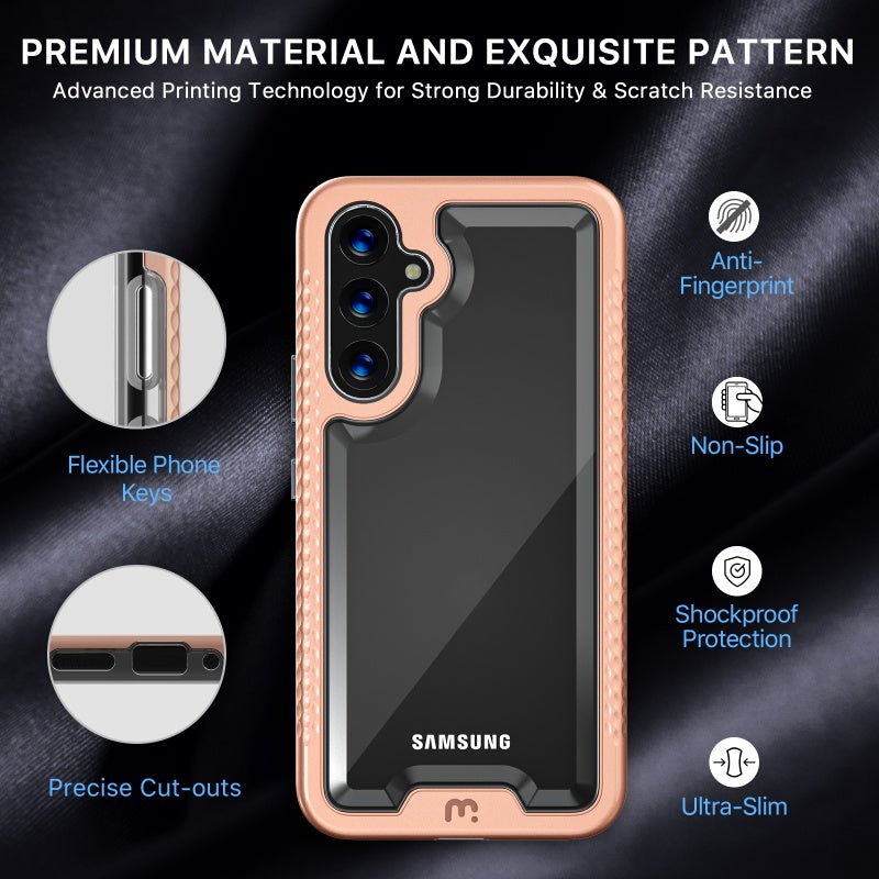 MyBat Pro Lux Series Case for Samsung Galaxy A54 5G - Rose Gold