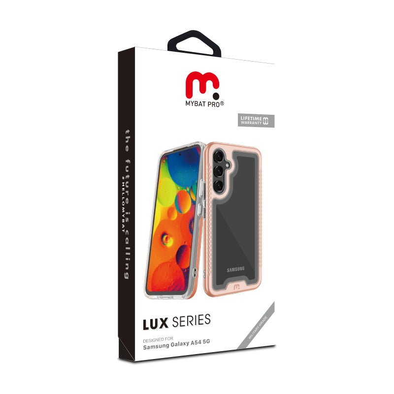 MyBat Pro Lux Series Case for Samsung Galaxy A54 5G - Rose Gold