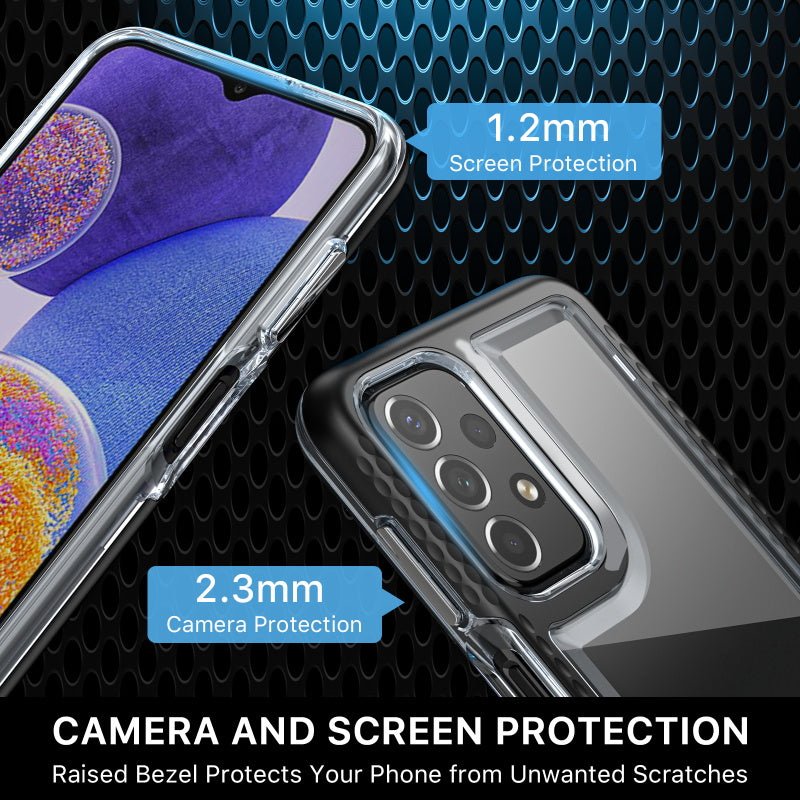 MyBat Pro Lux Series Case with Tempered Glass for Samsung Galaxy A23 5G - Rose Gold