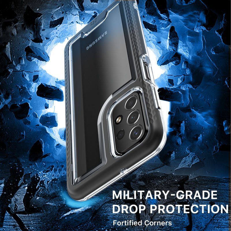 MyBat Pro Lux Series Case with Tempered Glass for Samsung Galaxy A23 5G - Rose Gold