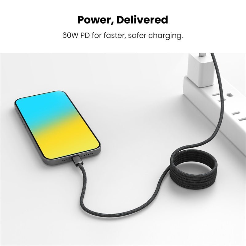 MyBat Pro MagCoil USB - C to USB - C Braided Magnetic Cable - 6FTMyBat Pro