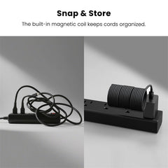 MyBat Pro MagCoil USB - C to USB - C Braided Magnetic Cable - 6FTMyBat Pro