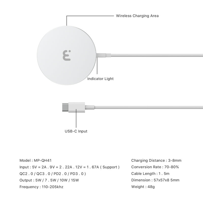 MyBat Pro Magnetic Wireless Charger for iPhone 14 SeriesMyBat Pro