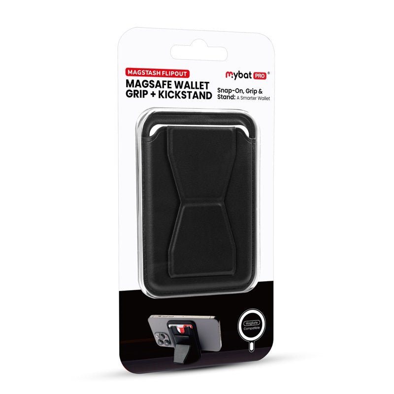 MyBat Pro MagStash FlipOut MagSafe Wallet Grip + KickstandMyBat Pro