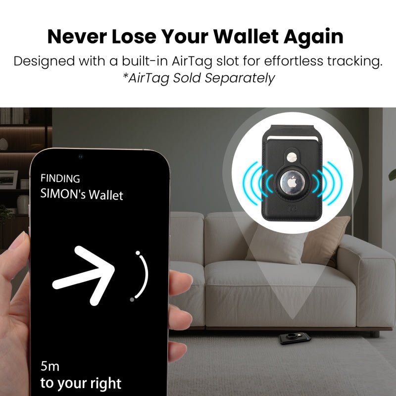 MyBat Pro MagStash Folio MagSafe Wallet + AirTag CaseMyBat Pro