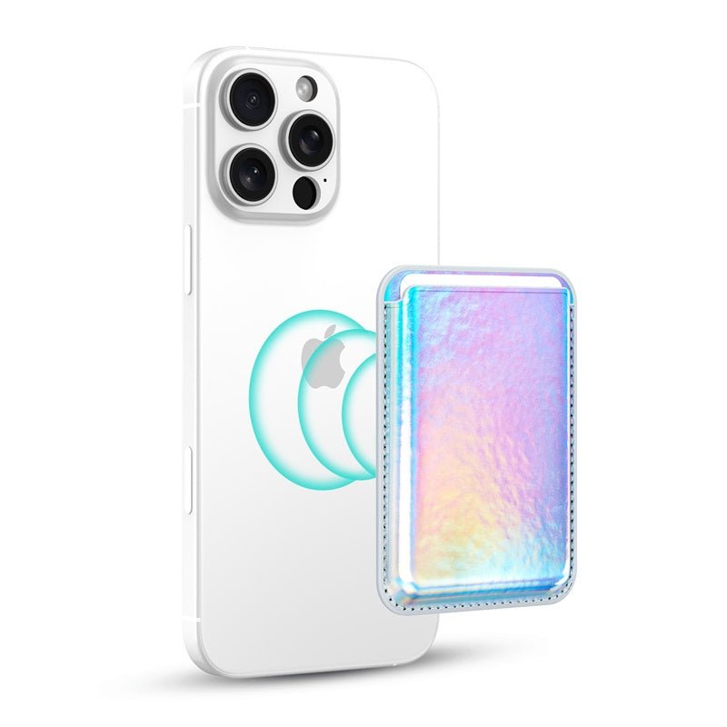 MyBat Pro MagStash MagSafe Wallet for iphones – Silver ShimmerMyBat Pro