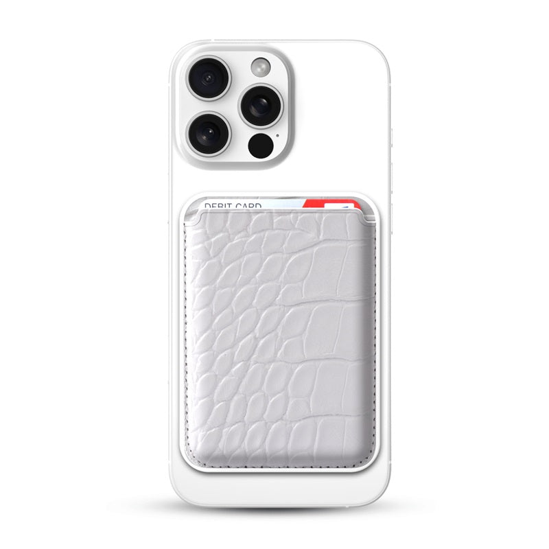 MagSafe Wallet with Crocodile Embossing - MagStash Wild – MyBat Pro